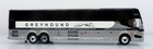New  Prevost H-345 Greyhound New York Vintage Livery 1 87 Scale Iconic Replicas