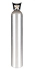 New 35 Lb Aluminum Co2 Cylinder With Siphon Tube  Handle And Cga320 Valve 