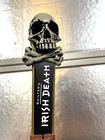Irish Death Iron Horse Skull Beer Tap Handle 12  New Man Cave Washington Brewer