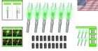 6 Pack X Lighted Nocks For Arrows With  204  233  244  246 Inside Diameter With