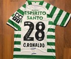 Cristiano Ronaldo Signed Sporting Lisbon Jersey Beckett Coa