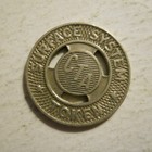 Chicago Transit Authority  illinois  Transit Token - Il150z