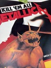 Metallica  1984 Hell On Earth Tour Rare Early Issue Promo Poster  527 33 5 x 23 
