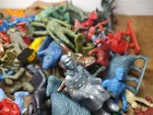 Large Lot Of Plastic Toy Soldiers