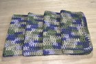 Handmade Set Of 4 Crochet Cotton Dish Cloths Or Wash Cloths 8 5x8 5 Inches  new 