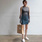 Plain T Shirt Women s Cotton Long Sleeve Basic Top Thin Stretchy See Through