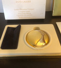 Vintage Collectable Estee Lauder 2000 Golden Millenium Powder Compact Decor Only