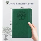 Faux Leather Journal - Tree Of Life Notebook With 256 Lined Pages   Pen Loop