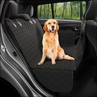 Waterproof Pet Dog Rear Back Seat Cover Hammock Protector Mat For Car Truck Suv
