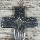 Vintage Cast Aluminum Wall Cross Home Decor