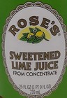 Rose s Sweetened Lime Juice 25 Fl Oz 2 Pack