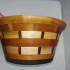 Open-segment Wood Turned Bowl Handmade Unique Artisan Craftwork