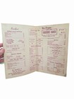 1950s Harvey   s Restaurant Menu Van Nuys Ca 16918 Saticoy Googie Diner Vintage