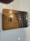 Moozica 21 Key Eq Kalimba Koa Wood Thumb Piano Kalimba Case Rare Find