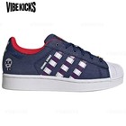 Adidas Originals Superstar Skateboard Shoes Unisex Blue Kk2159 Men New