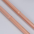 6 Pcs Metal Ballpoint Pen Rotating Dual Crystal Office Miss School Supplies