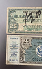  2  Military Payment Certificated 25 Cents