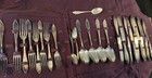 Vintage Antique 1847 Rogers   Bros  A1 Silverplate Lot Of 25 Mixed Victorian Era