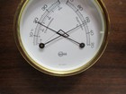 Wtg Walnut Barigo Germany Weather Station Barometer Weather Station With Clock