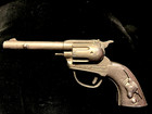 Cap Gun -vintage Hubley Tex Toy Cowboy western  Made In Usa Works 5 5 In 