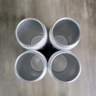 Set Of 4 Miller Lite Metal Beer Can Tumbler Drinking Cups Reusable 