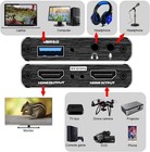 4k Hdmi Capture Card For Streaming  Full Hd 1080p 60fps Usb 3 0 Cam Link Game   