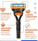 Gillettefusion5 Razor   9 Cart Refills precisiontrimmer  And Lubrastrip free4pk