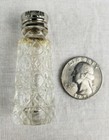 Rare Antique Vintage Signed Miniature Czechoslovakian Irice Perfume Bottle Czech