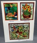 Plumes  n  Blooms Stained Glass Pattern Book By Terra