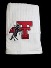 Texas Tech  masked Rider Logo  Caddy Towel   44in X 24in  2 Logos 