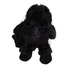 Ganz Webkinz Black Poodle Puppy Plush Lil Kinz No Code Dog Stuffed Animal