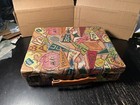 Vintage 1950s Alba Stockings Hosiery Case Fabric Mid-century Modern Retro