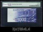 Finland 1000 1 000 Markkaa 1986 Pick-121 Litt  A Pmg 55 About Unc S n 8017685847