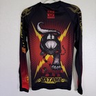 Tatami Fightwear Honey Badger V3 Rash Guard Medium Meerkatsu Mma Shirt Stretch