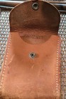 Vintage U s  Postal Service Brown Leather Belt Mail Carrier Pouch 6 x4  Usa