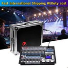1024 Channel Dmx Light Controller Stage Lighting Console W  Aluminum Flight Case
