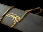 14k Yellow Gold Solid 5mm Cuban Curb Chain Link Necklace Mens Womens 12g Italy