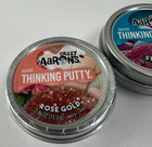 Lot Of 3 Crazy Aaron Thinking Mini Putty - Starfish   Rose Gold   Ukulele - New