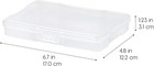 Iris Usa 4  X 6  Photo Storage Box Craft Keeper Cases  10-pack  Organization Tas