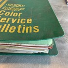Vintage Dupont Automotive Refinish Color Samples Service Bulletins 1973-1979