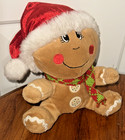 Dan Dee Santa Gingerbread Boy Plush 7 