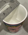 Glamour Girls Coffee Ceramic Expresso Cups Mugs Set Of 3