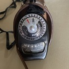 Vintage Sekonic Model-ii Incident Exposure Meter W  Leather Case