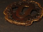 Dragon Mimi Tsuba Of Katana  sword    Edo   2 6    2 3    0 2   120g