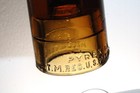Vintage Light  Amber Pyrex  Insulator Csa