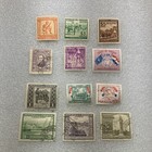 12 Vtg  Used cancelled hr Paraguay Small Stamps  1930-1950   1 Ships  Nice Deal 