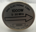 Bird 43 Thruline Wattmeter Element 1000w 1000h 2-30mhz