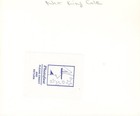 Nat King Cole Original Double Weight Silver Gelatin 8x10 Photo Playing Piano