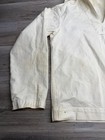 Vintage Us Navy Crackerjack Jumper Shirt Named Harris White Cotton Military Wwii