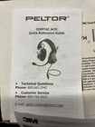 Peltor Comtac Iii Fde Single Comm W  Gel Cups New